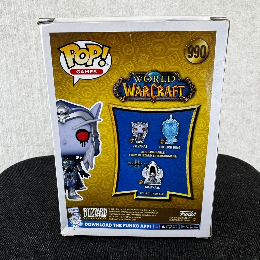 Funko Pop Games World of Warcraft Sylvanas 990 Blizzard Vinyl Figure WoW
